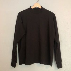 BDG Mockneck Boxy Top